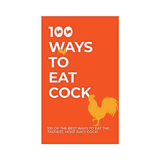 100 Ways To Eat Cock - 100 recettes Gift Republic 