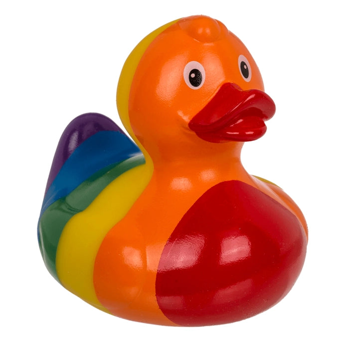 Rainbow rubber duck - Canard