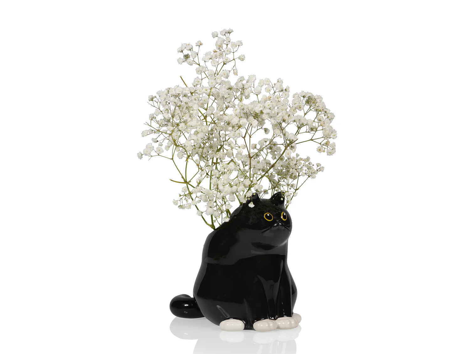 Black Cat - Vase