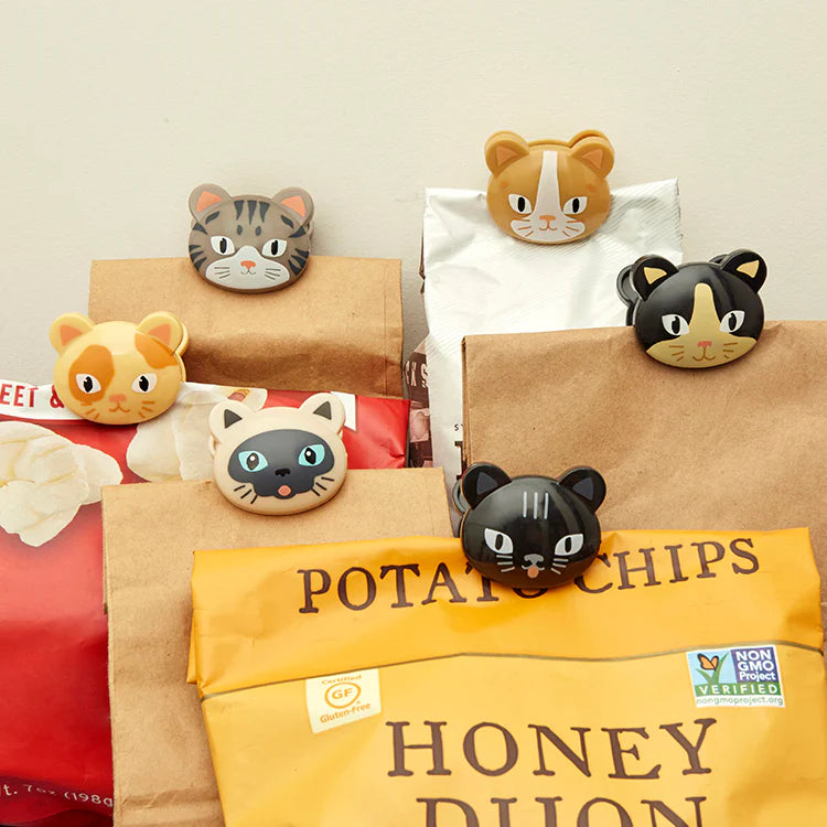 Cat Bag Clips - Pince à sachets