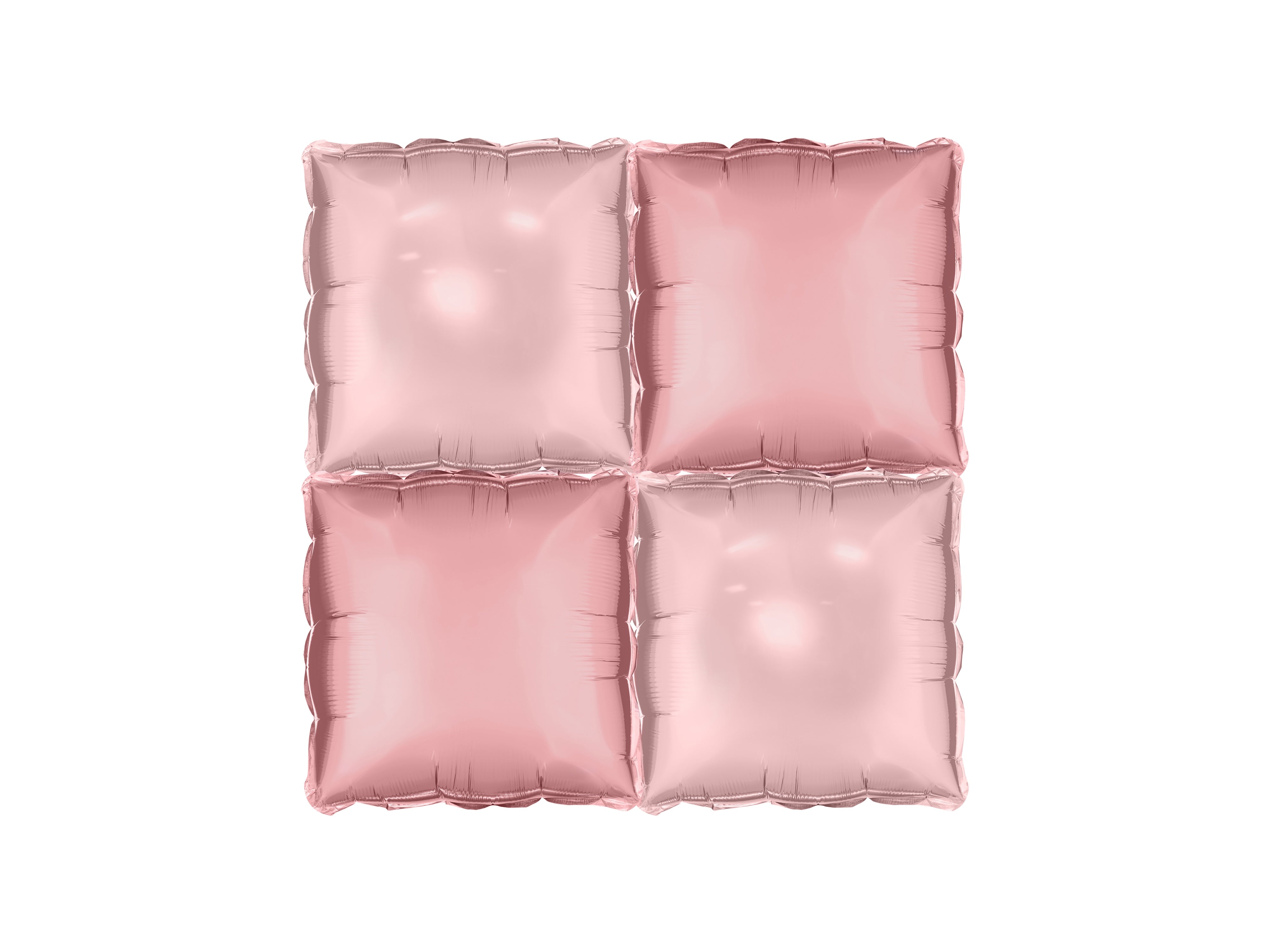 Balloon Square Backdrop Pink