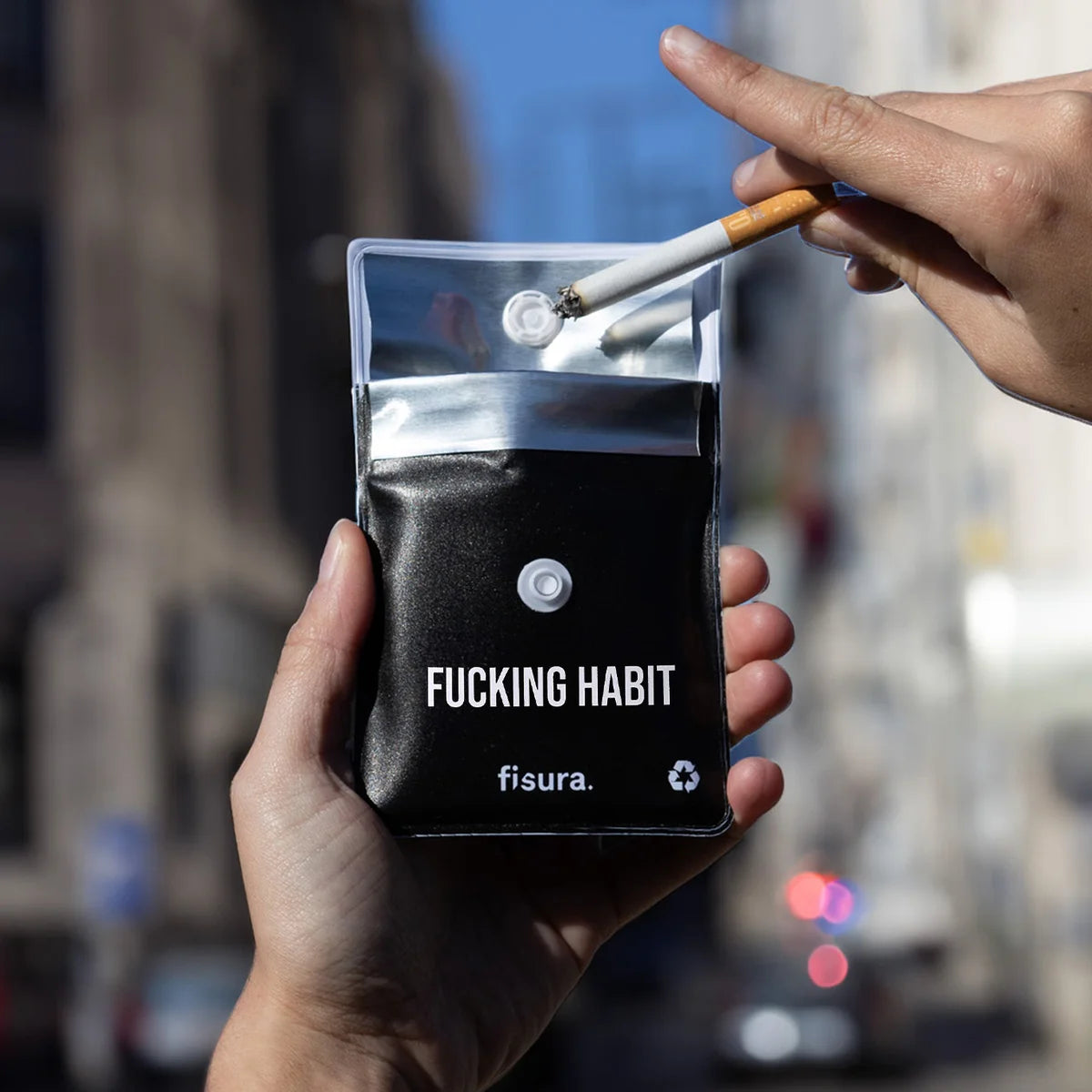 Portable Ashtray - Cendrier de poche