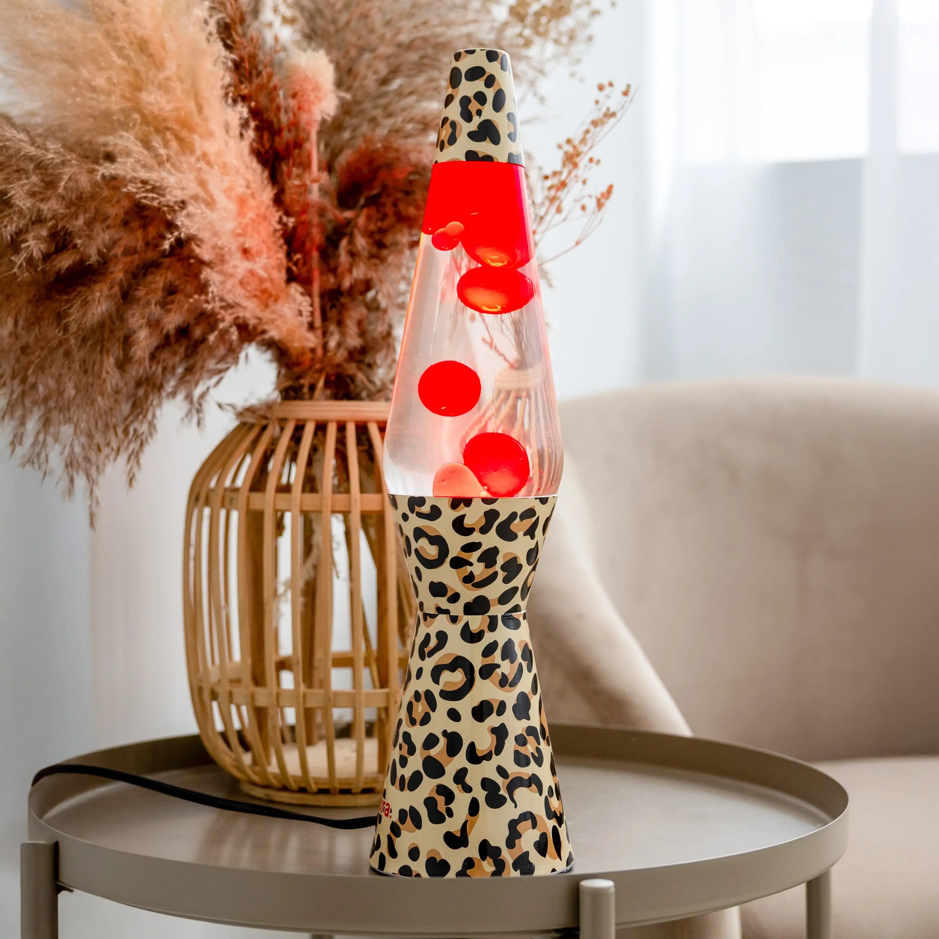 Bullet Red/Cheetah - Lampe lave