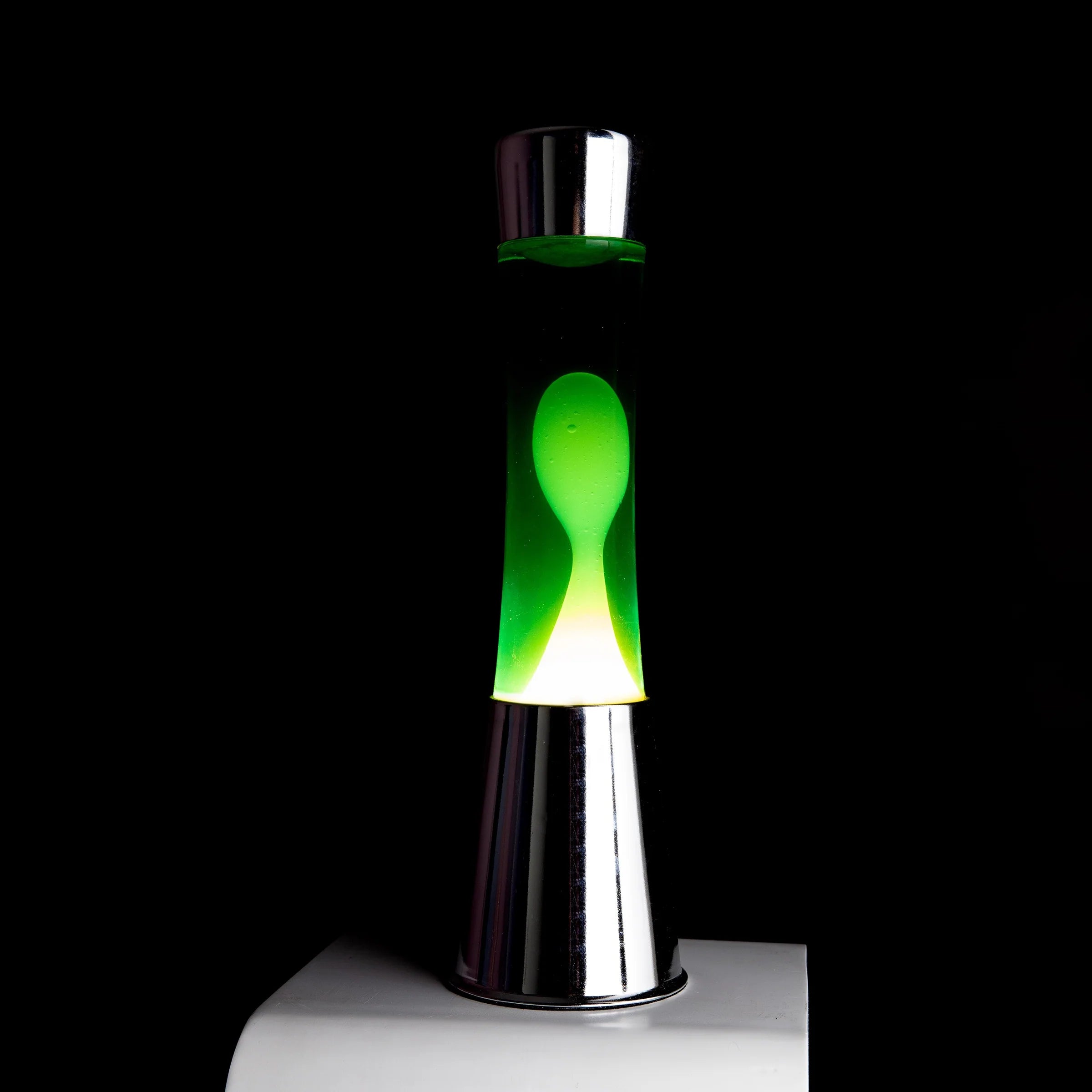 Tower Green/Chrome - Lampe lave