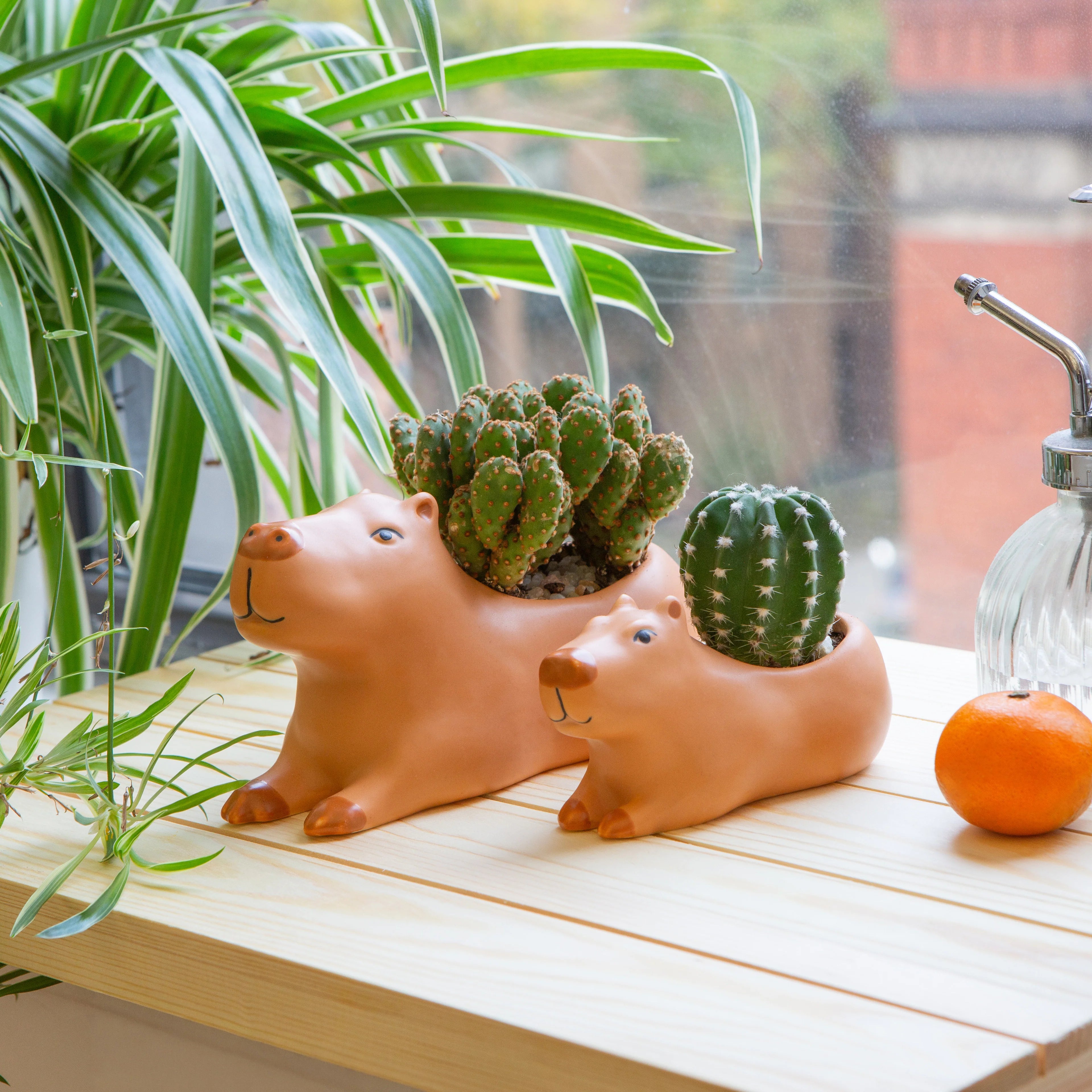Cappy the Capybara Planter - Ceramic Planter