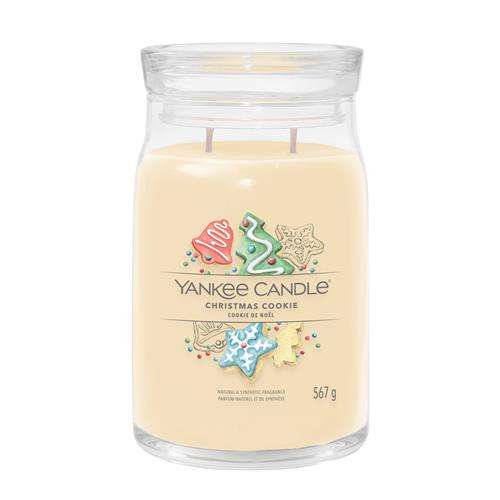 Christmas Cookie - Cookie de Noël Yankee Candle Grande Jarre 