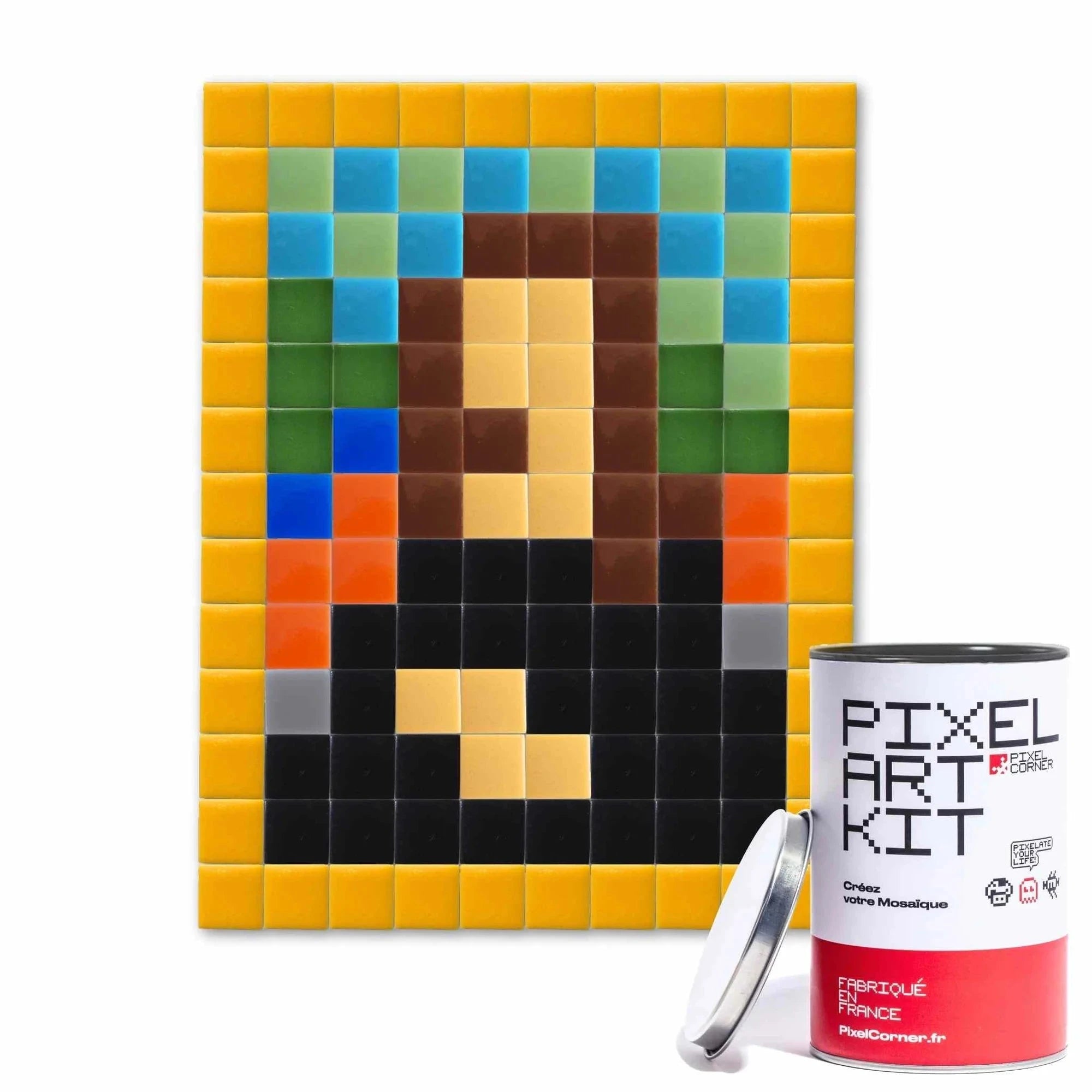 Mona Lisa - Art kit mosaïque Pixel Corner 