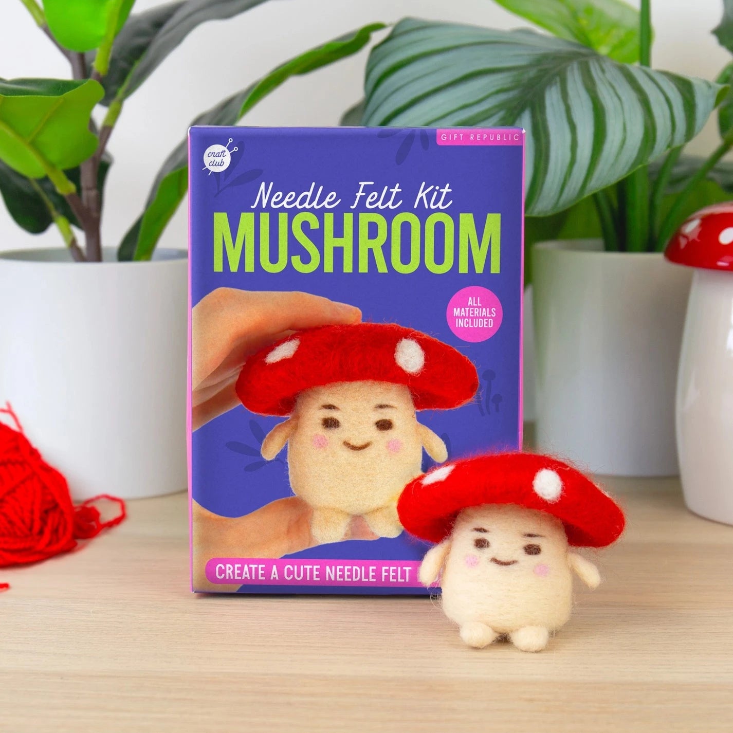 Mushroom - Kit de feutrage Gift Republic 