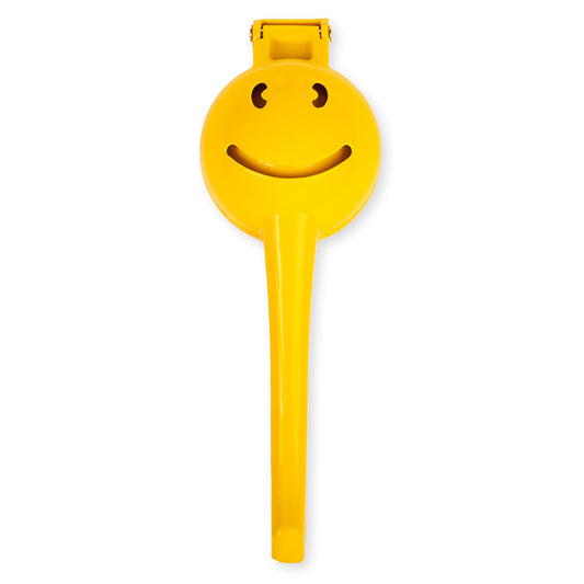 Presse-agrumes manuel jaune Smile Kikkerland