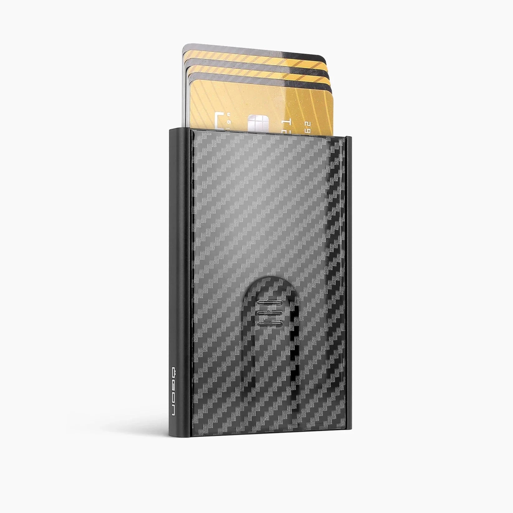 Slider - Porte-cartes automatique Ögon Véritable fibre de Carbone 