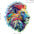 Wooden City - Puzzle en bois Wooden City Modern Lion 