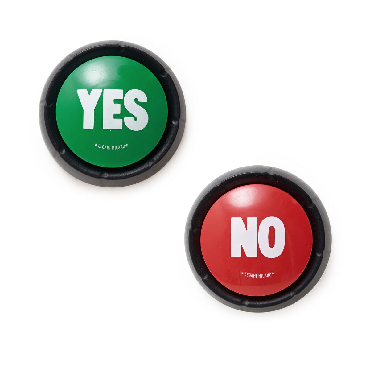 Yes & No - Set de deux boutons sonores Legami 