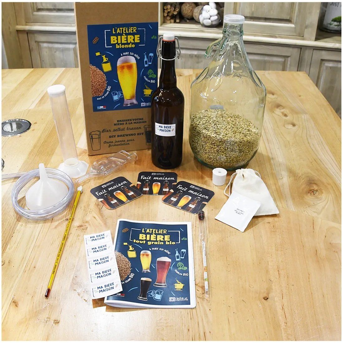 Kit brassage de bière blonde bio