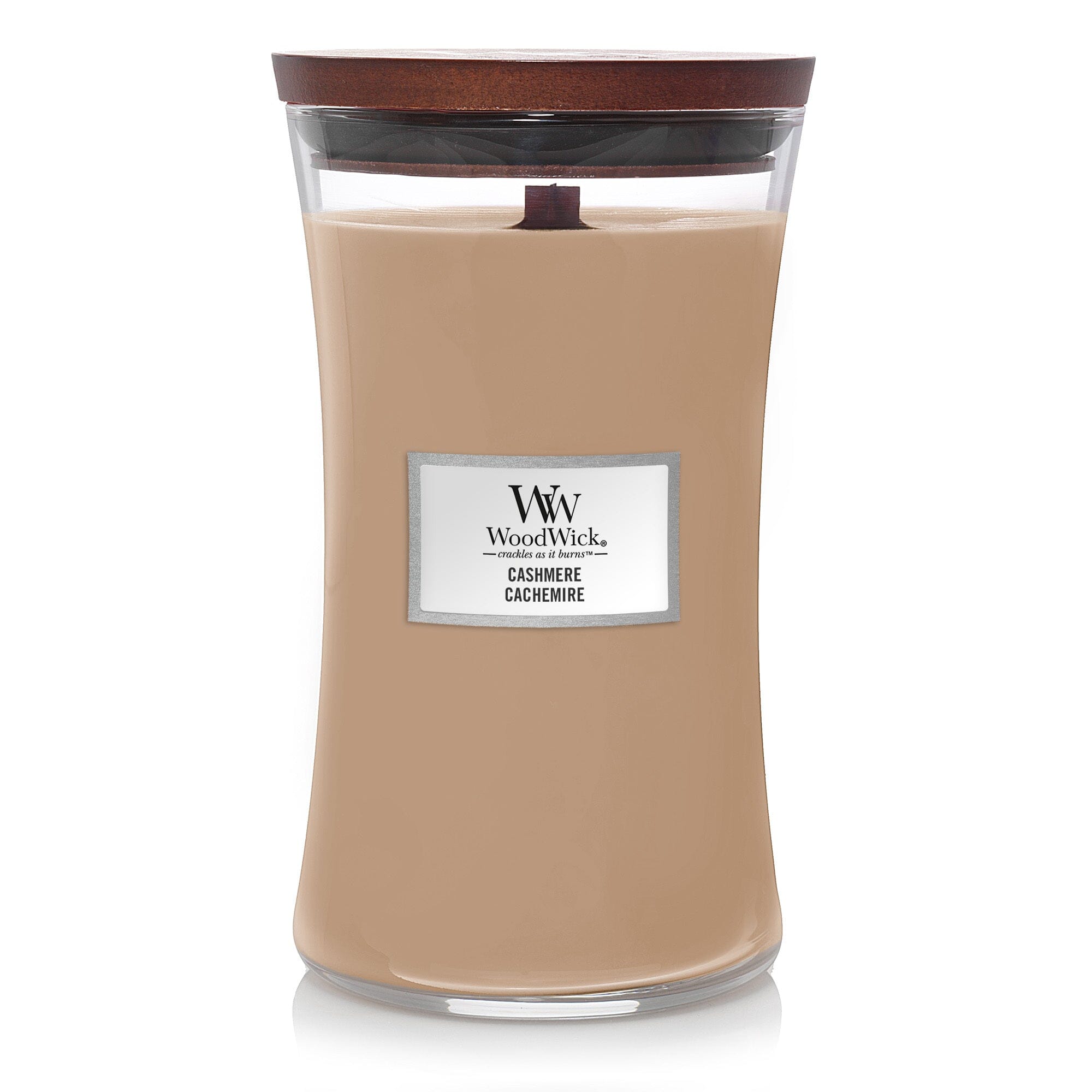 Cashmere - Cachemire Bougies WoodWick Grande Jarre 