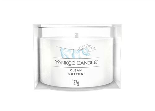 Clean Coton - Coton frais Yankee Candle Votive en verre 