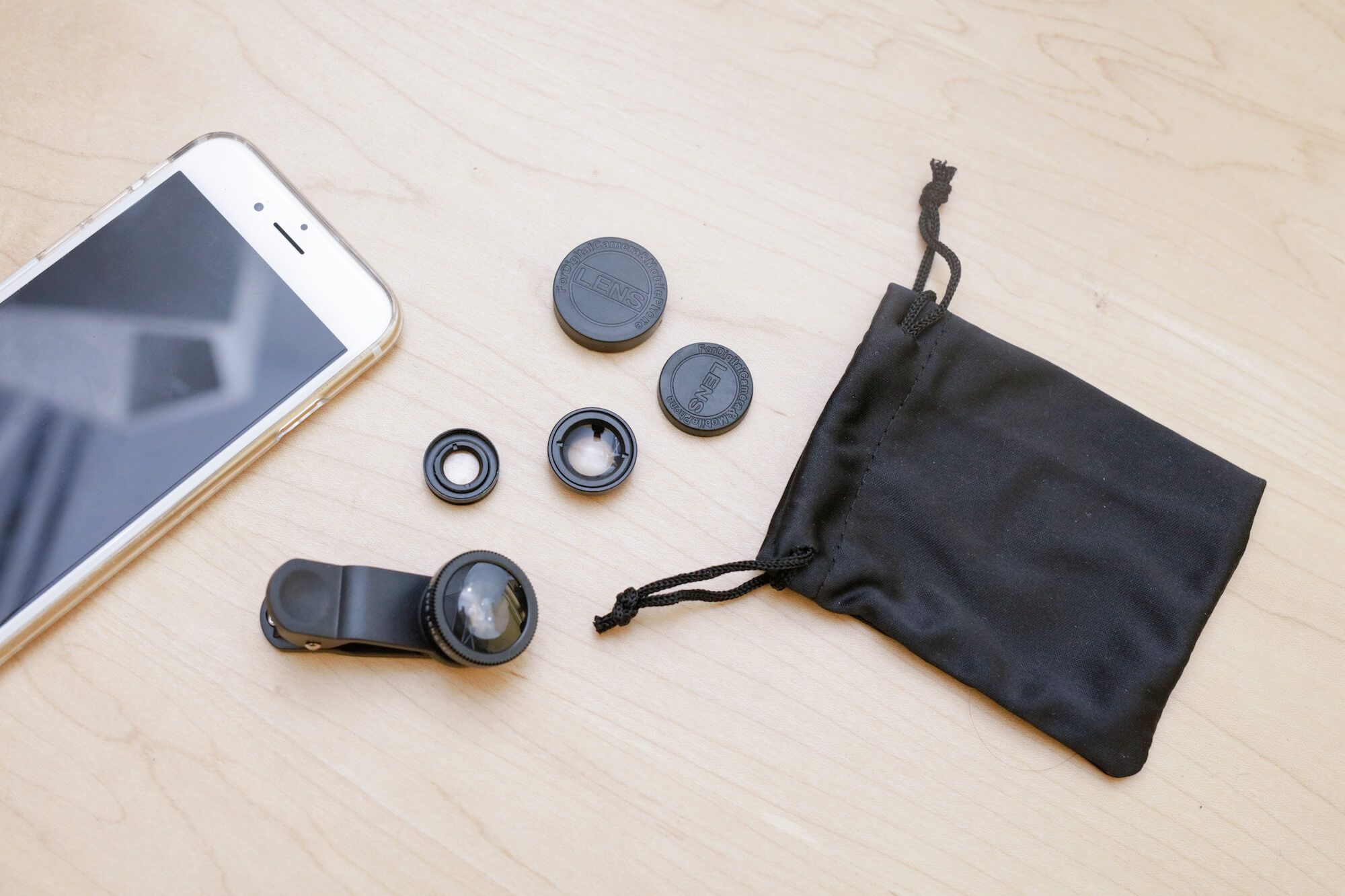Clip lens - Objectif pour smartphone x3 Kikkerland 
