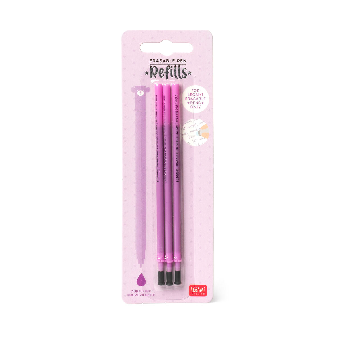 Erasable pen - Recharges pour stylo effaçable Legami 