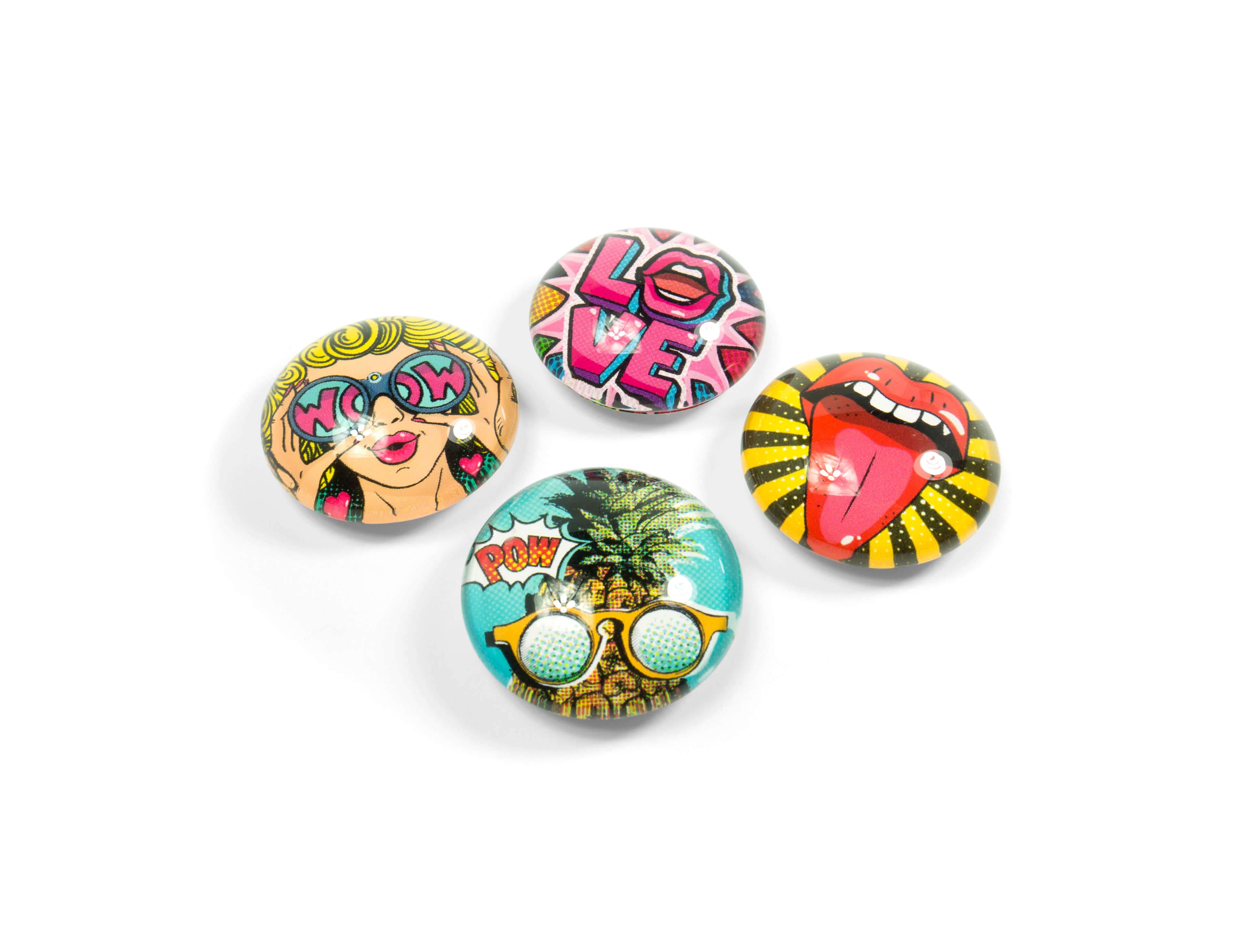 Eye Pop Art - Magnet 4 pcs Trendform 