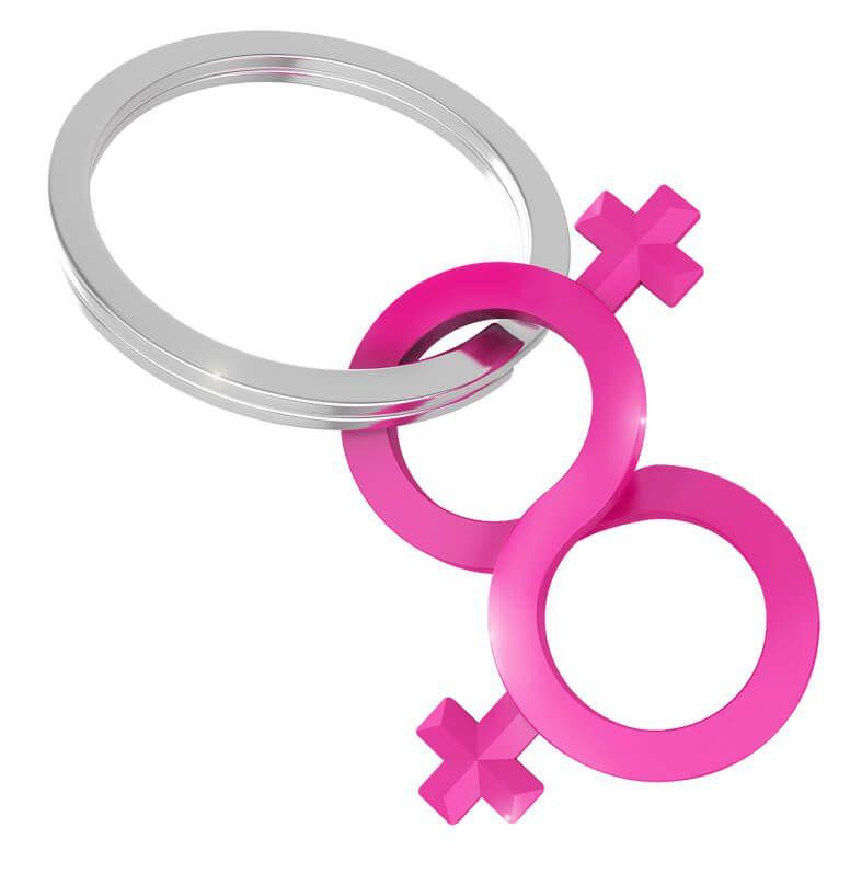 Girl/Girl - Porte-clés Metalmorphose 