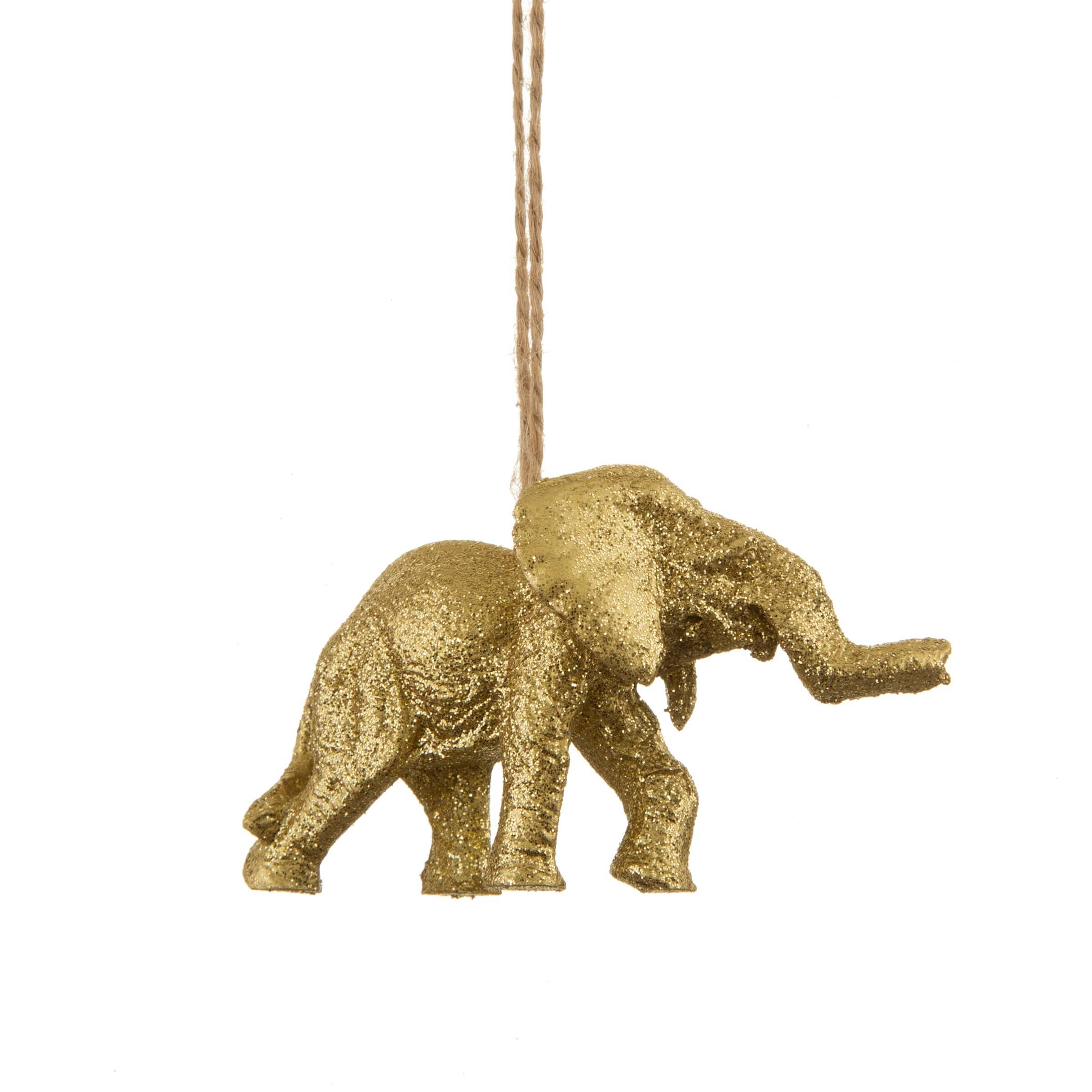 Gold Elephant - Décoration de Noël Sass & Belle 