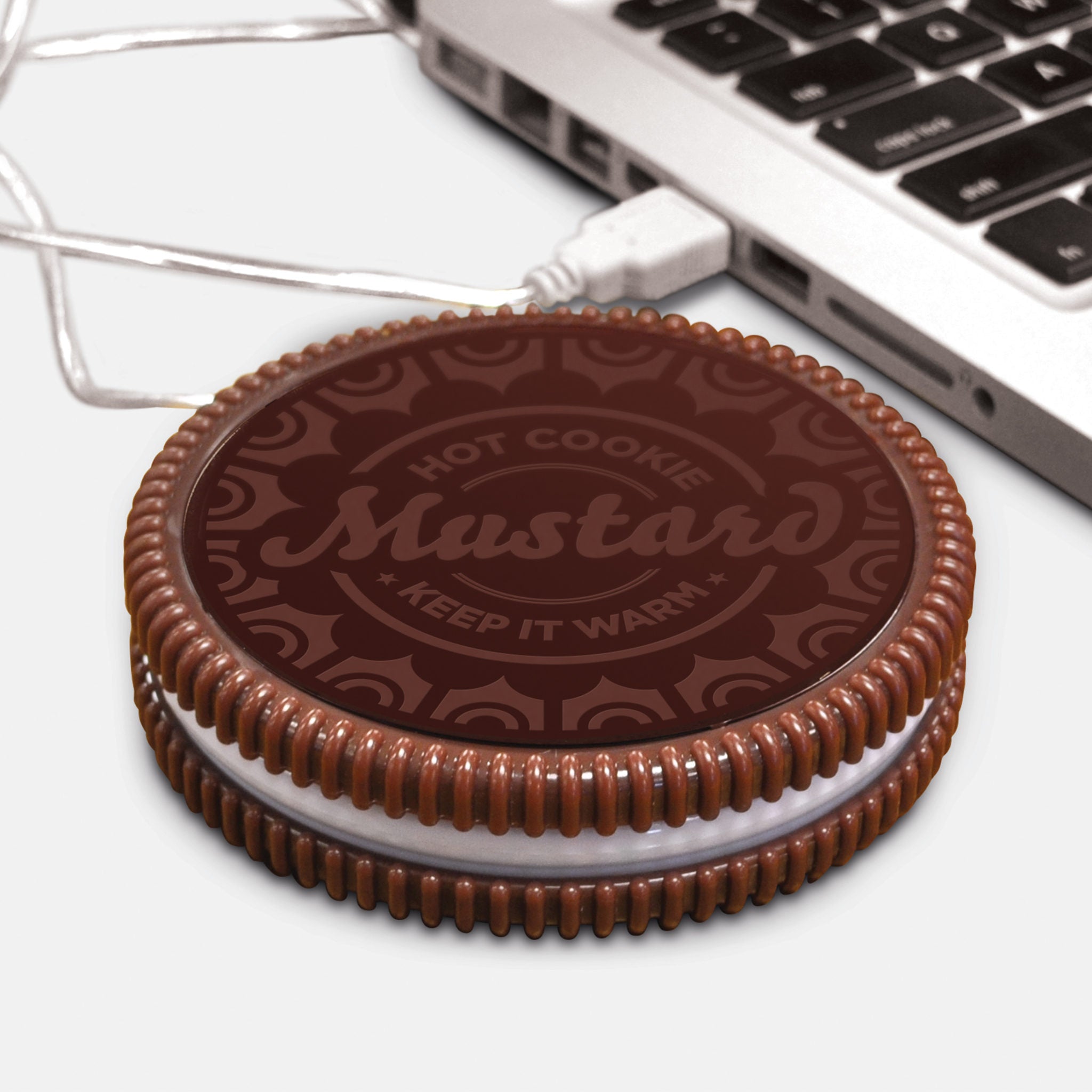 Hot Cookie - Chauffe tasse USB Mustard 
