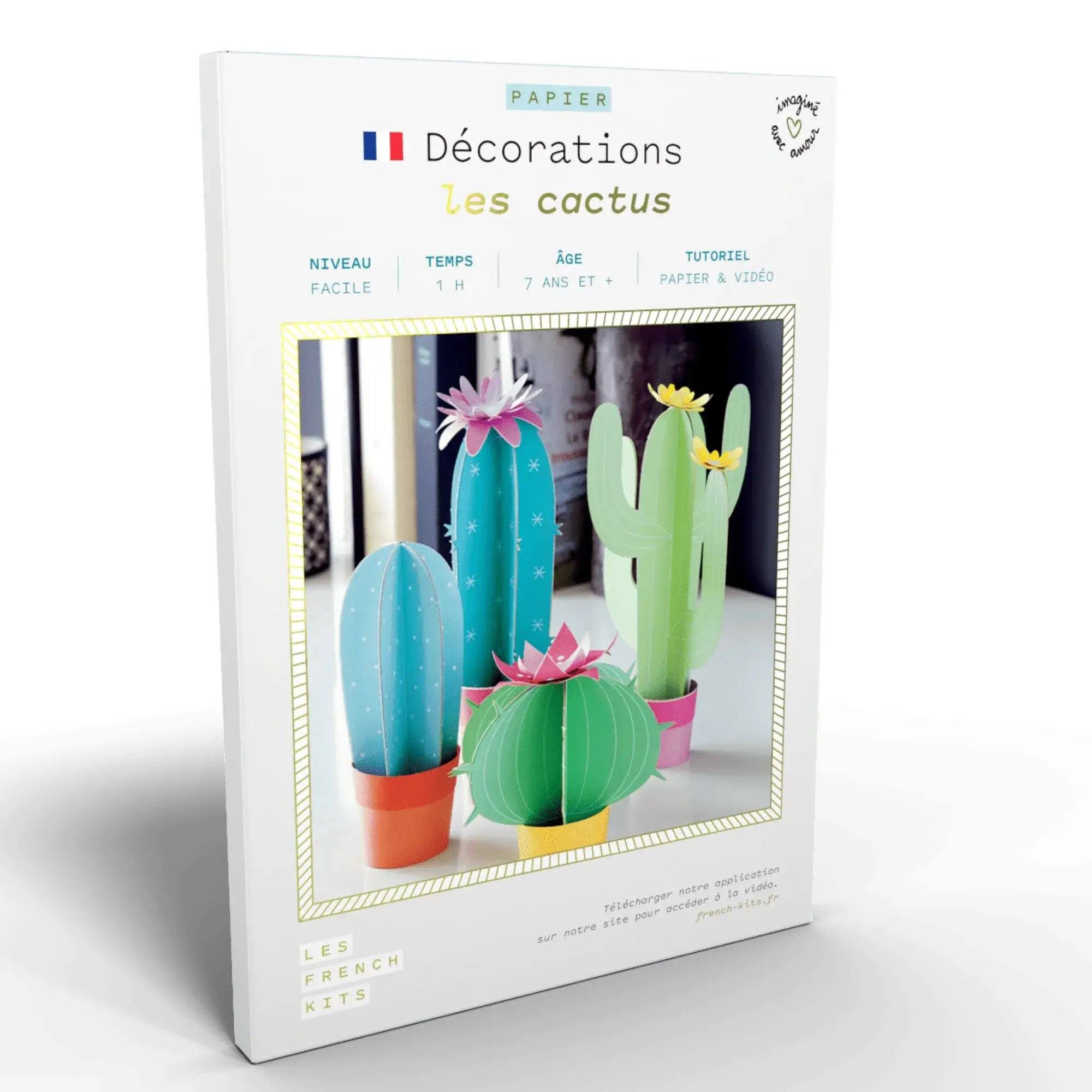 Les cactus - Décorations DIY Les French Kits 