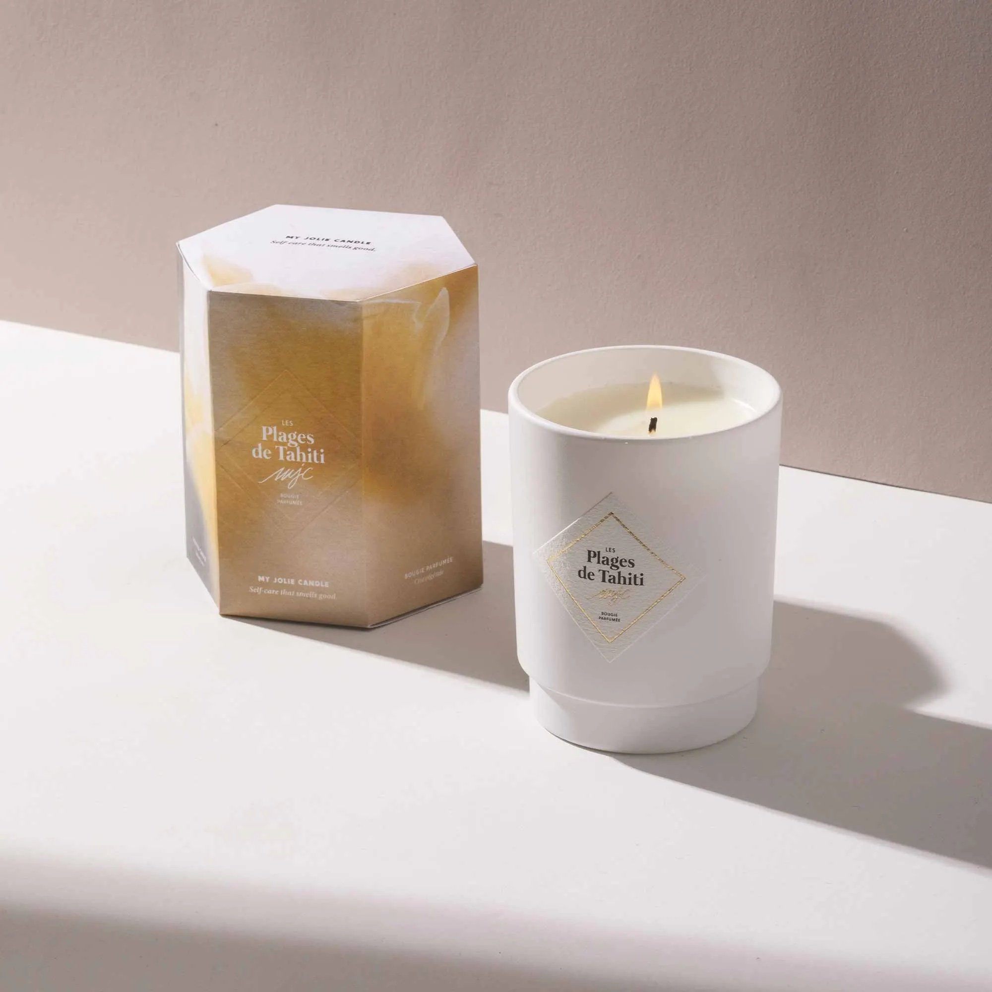 Les Plages de Tahiti - Bougie avec bijou (bracelet) My Jolie Candle 