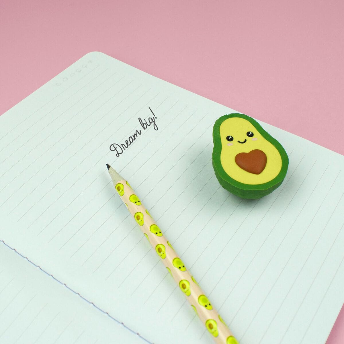 Let's Avocuddle - Gomme avocat Legami 