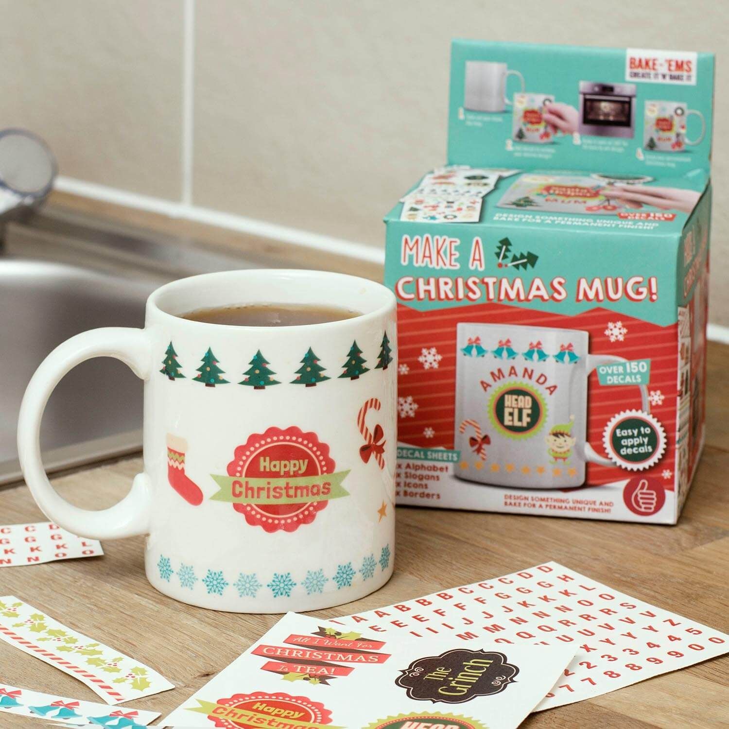 Make a Christmas Mug - Mug en céramique DIY thumbsUp! 