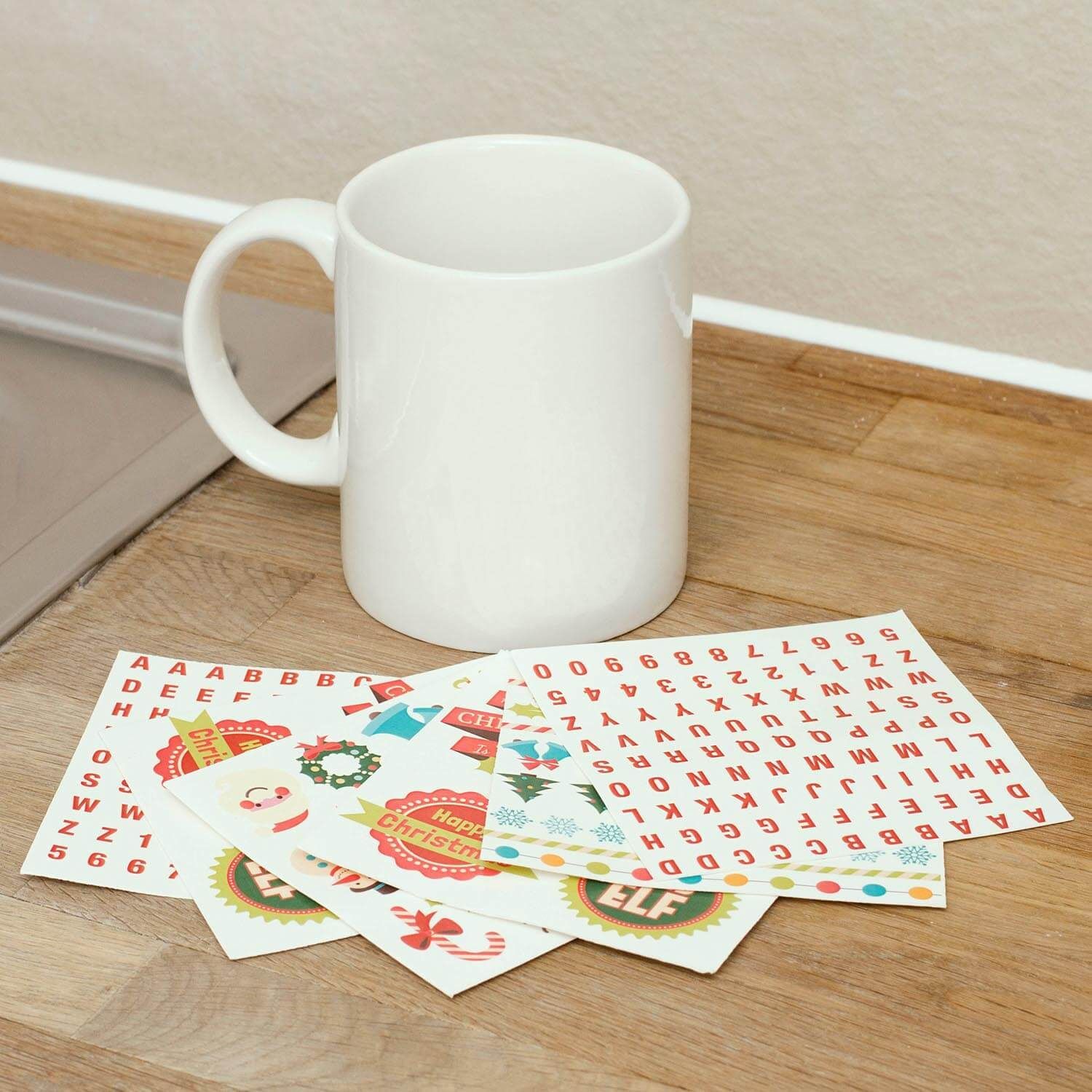 Make a Christmas Mug - Mug en céramique DIY thumbsUp! 