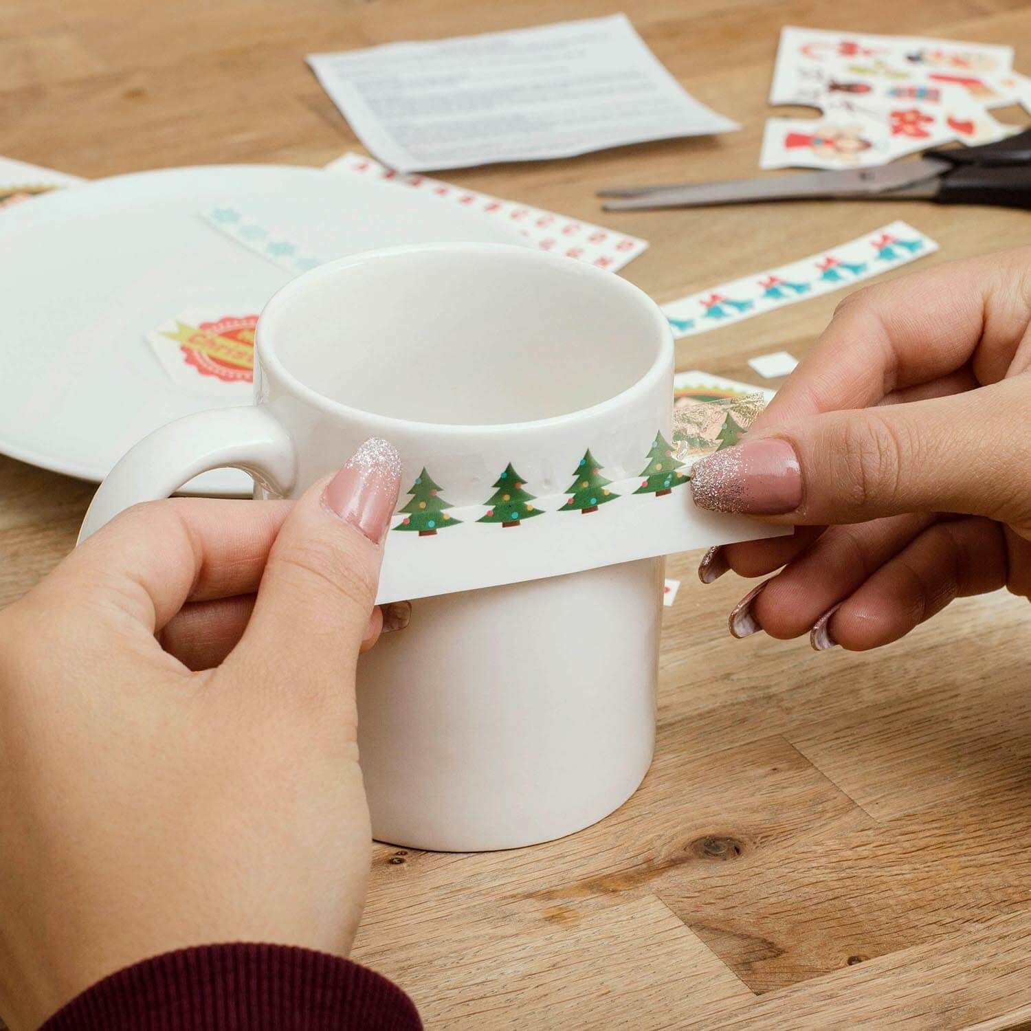 Make a Christmas Mug - Mug en céramique DIY thumbsUp! 