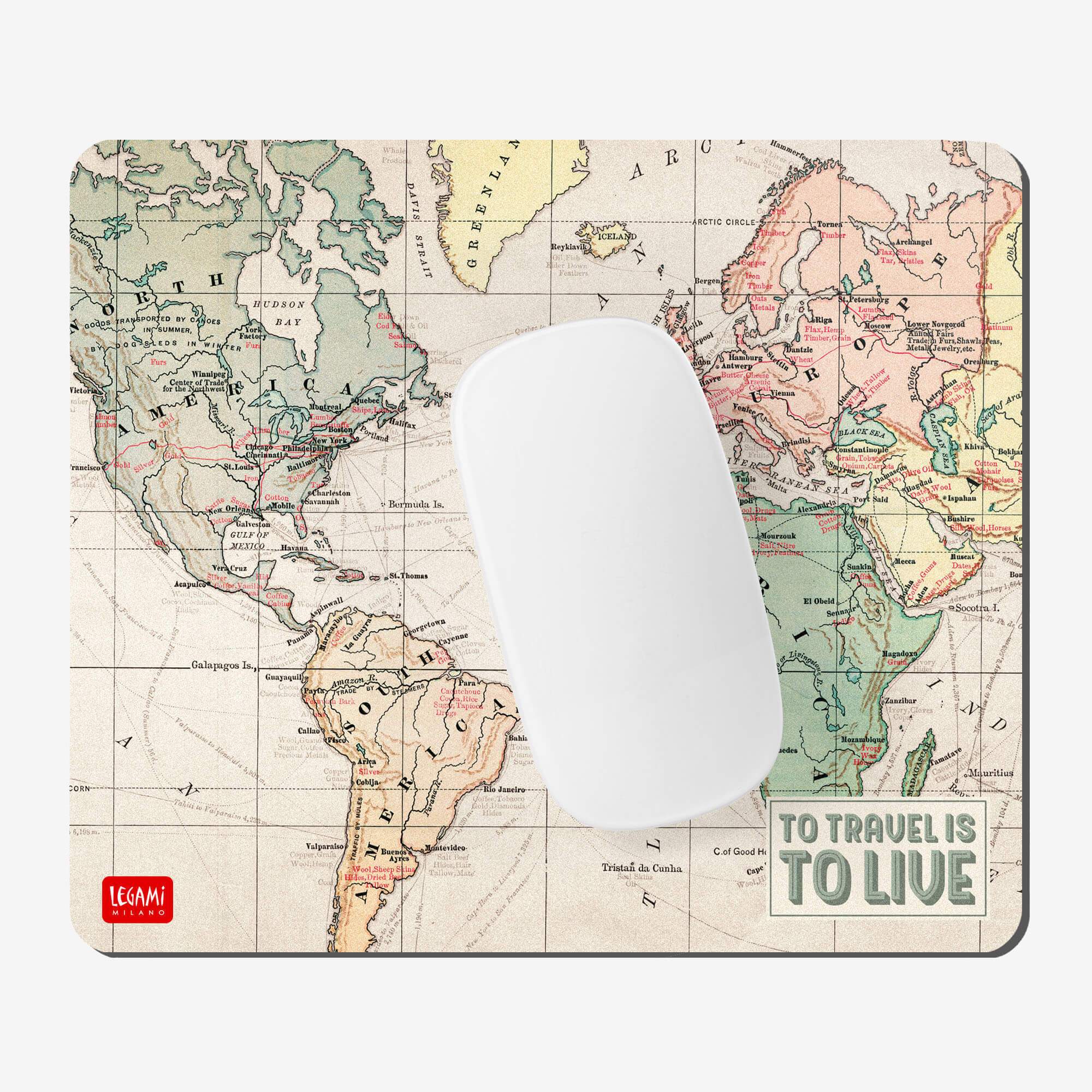 Map - Tapis de souris Legami 