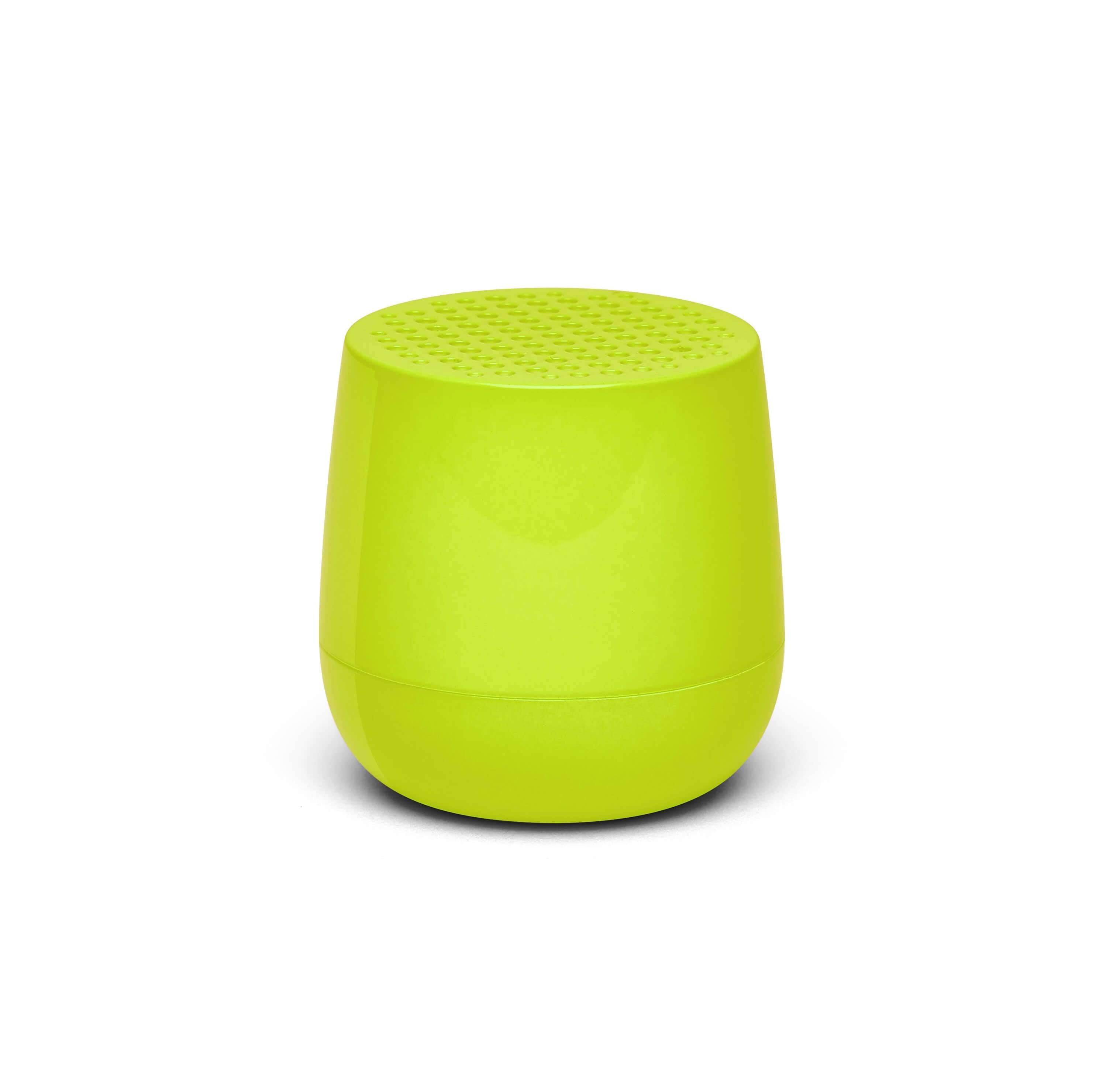 MINO mini enceinte bluetooth - Glossy Yellow Fluo Lexon 