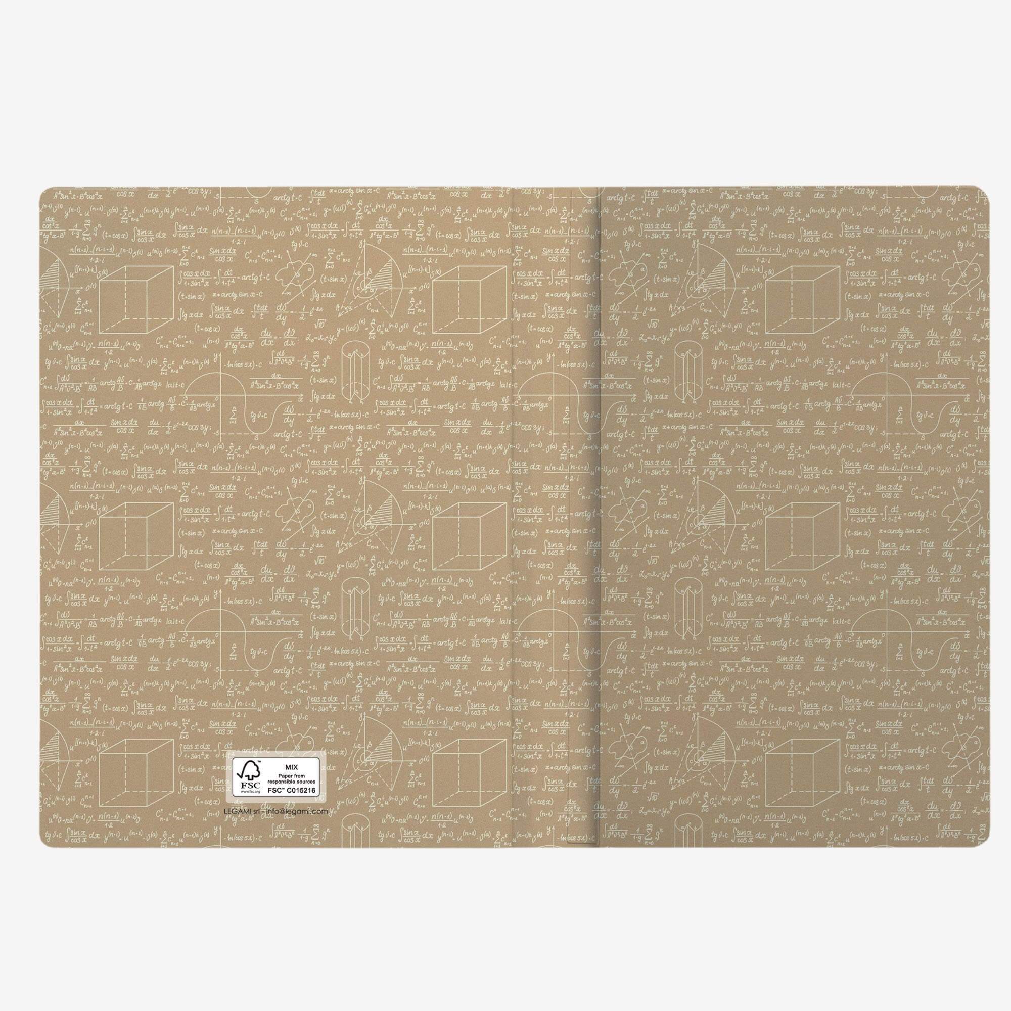 Notebook M Math - Carnet 164 pages Legami 