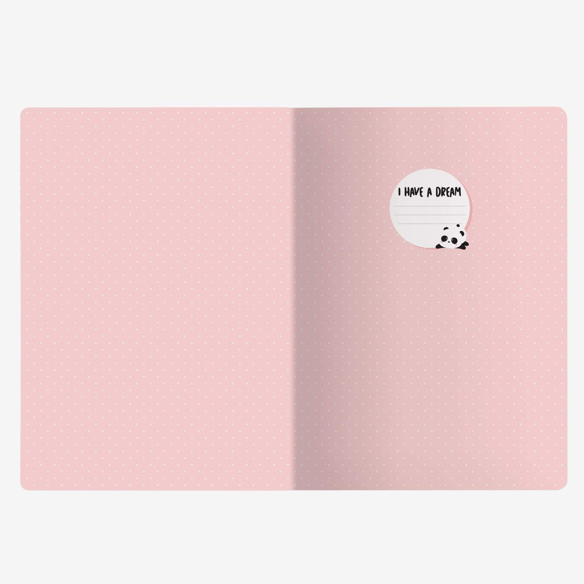 Notebook M Panda - Carnet 164 pages Legami 