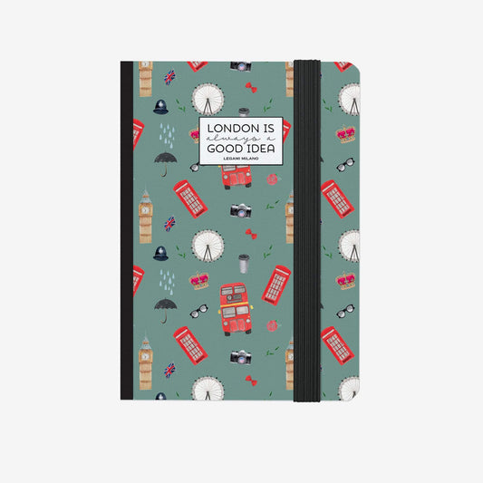 Notebook S London - Carnet 168 pages Legami 