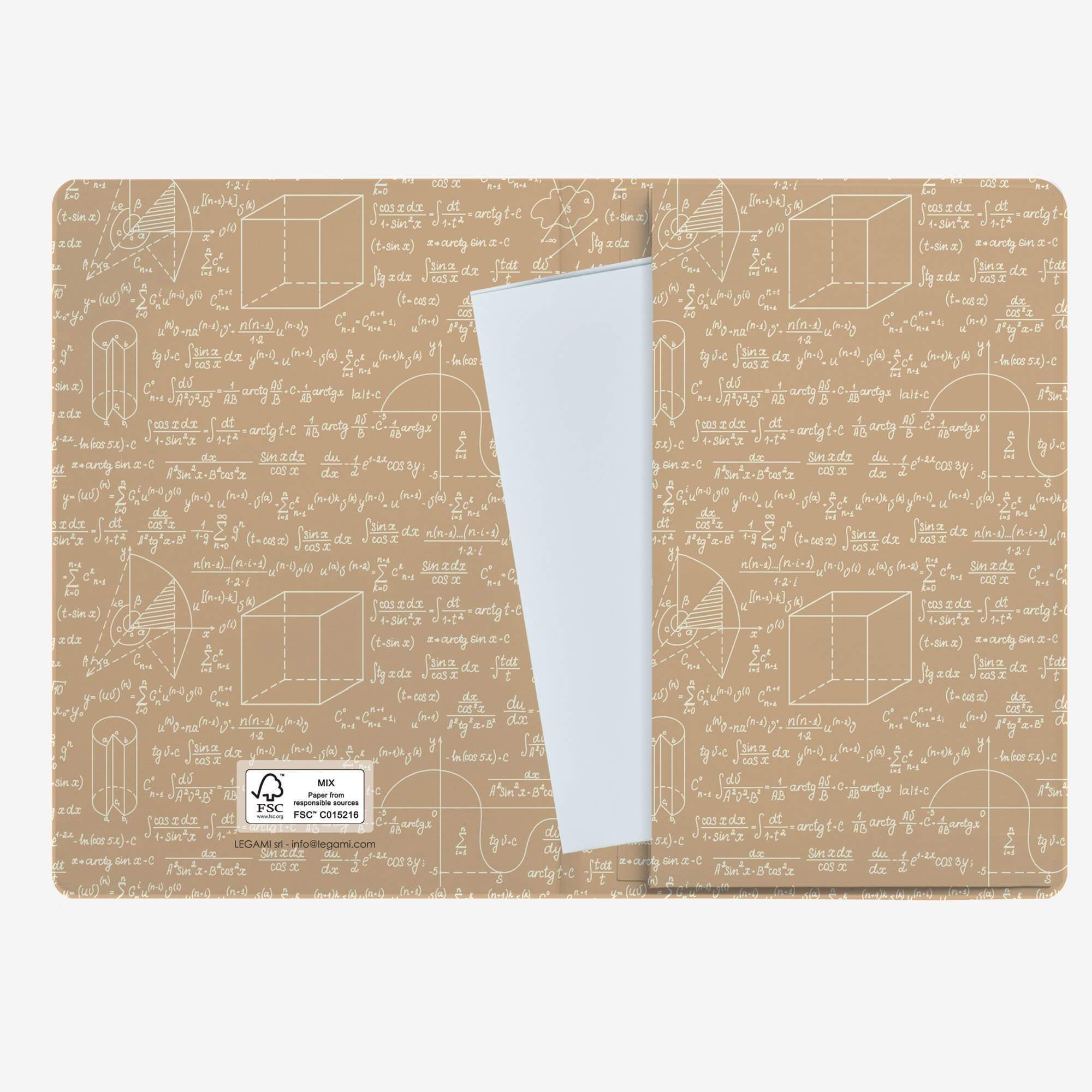 Notebook S Math - Carnet 168 pages Legami 