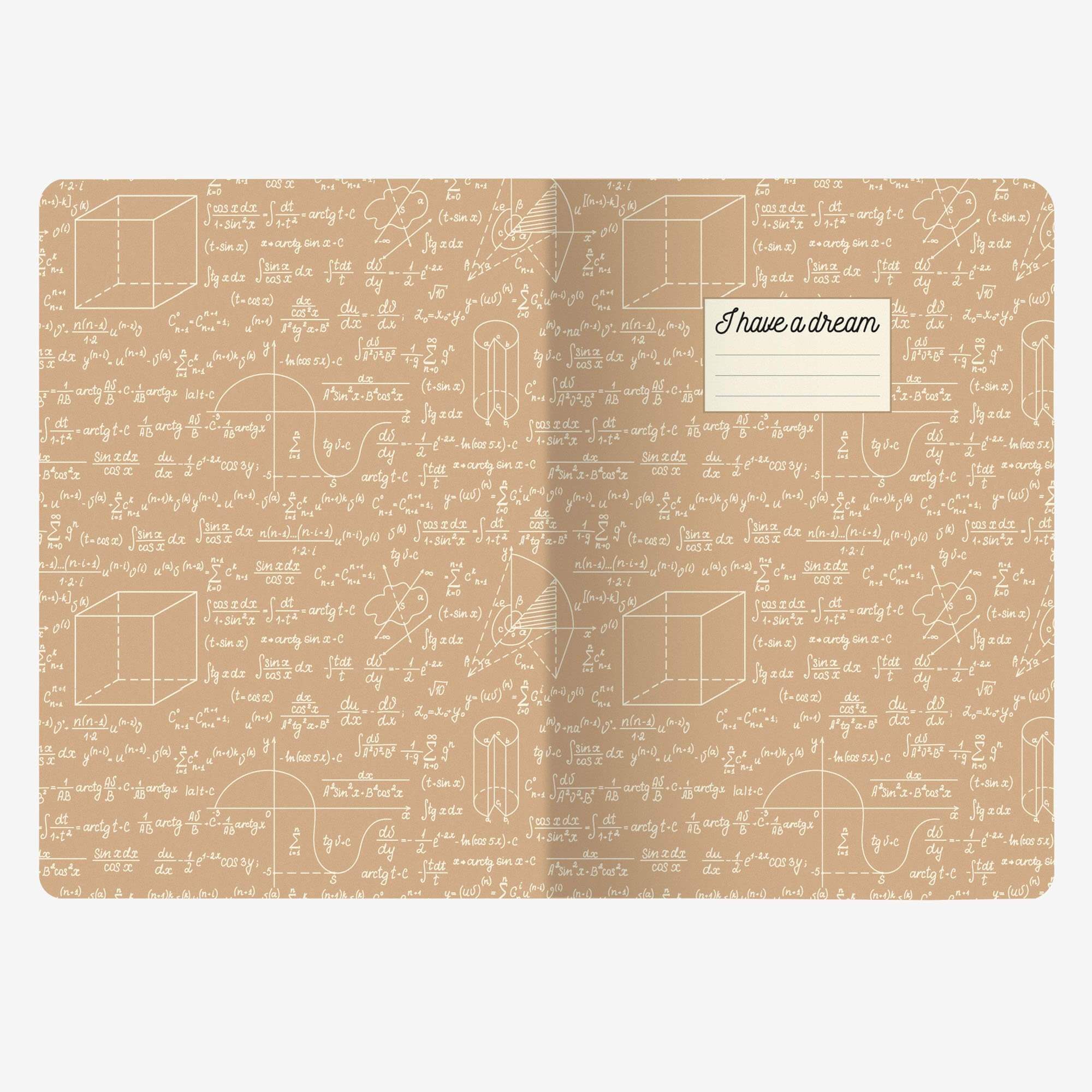 Notebook S Math - Carnet 168 pages Legami 