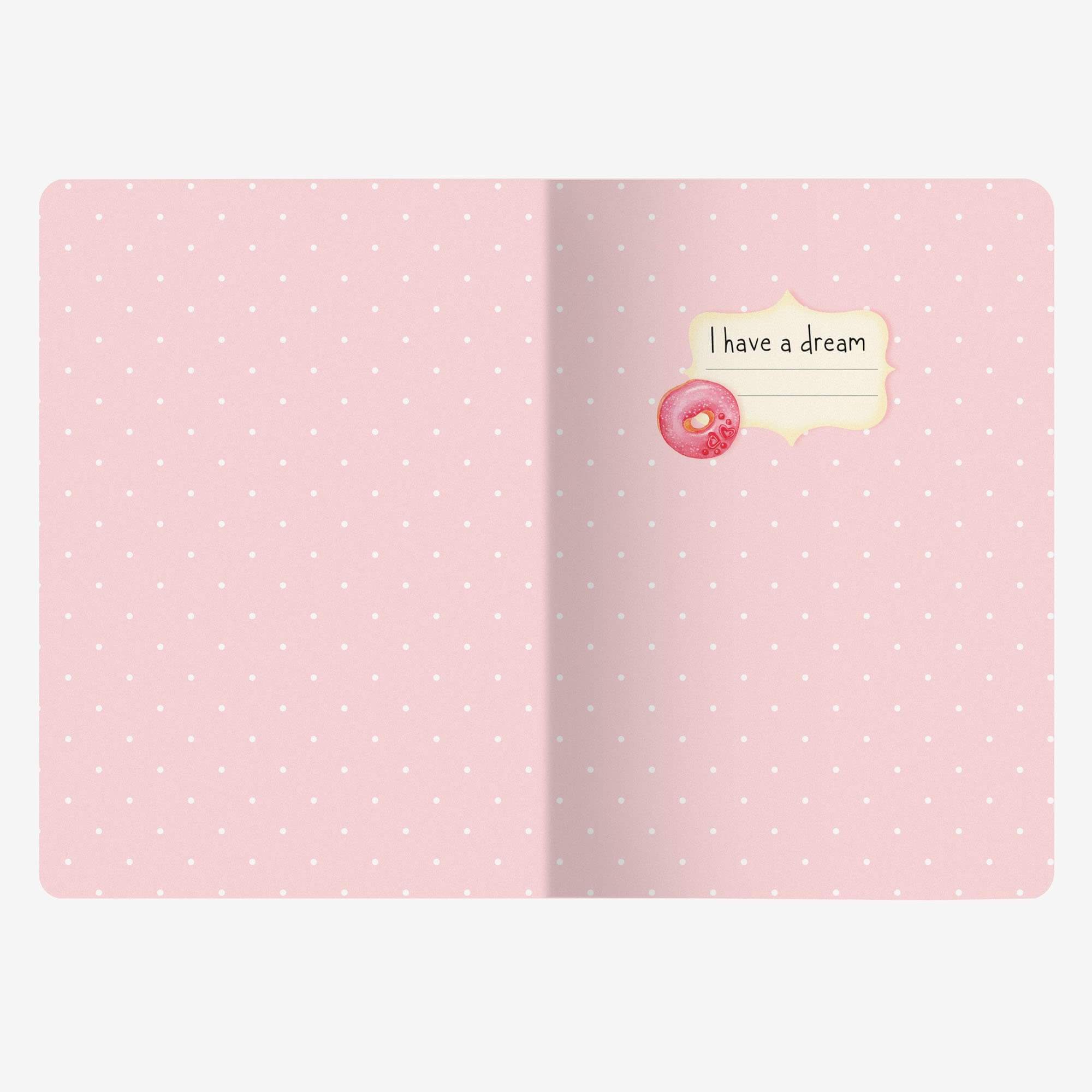 Notebook S Six Donuts - Carnet 168 pages Legami 