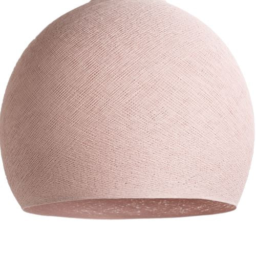 Pale Pink - Abat jour globe 3/4 Abat-jour Cotton Ball Lights 