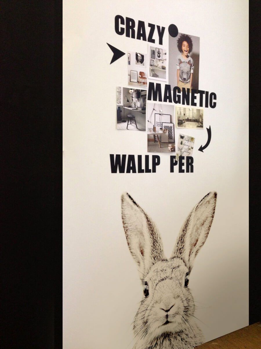 Papier peint magnétique Lapin Groovy Magnets 