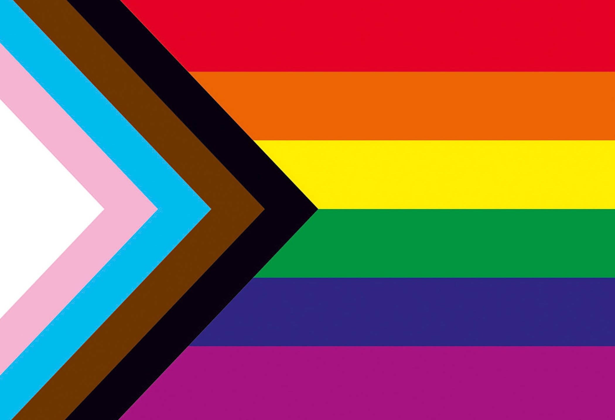 Progress Pride Flag - Magnet 5,5x8 cm Dean Morris Cards 
