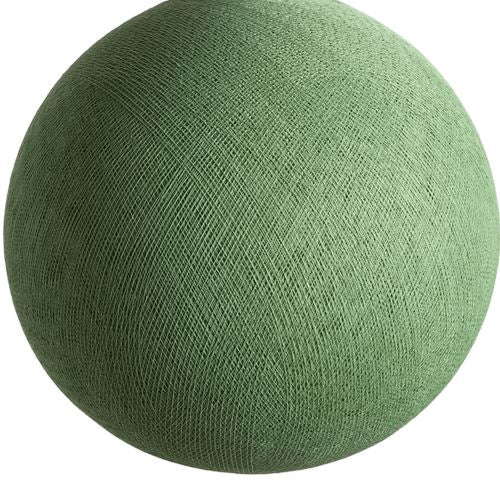 Sage Green - Abat jour globe Abat-jour Cotton Ball Lights 