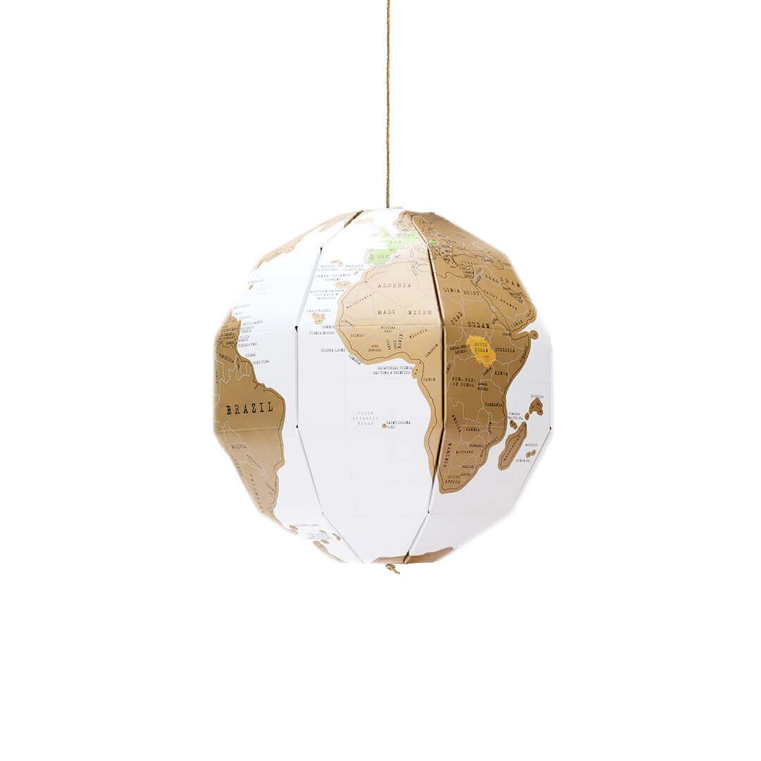 Scratch Globe - Globe à gratter Luckies of London 