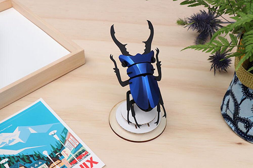 Stag Beetle small - Kit insecte en carton Assembli 