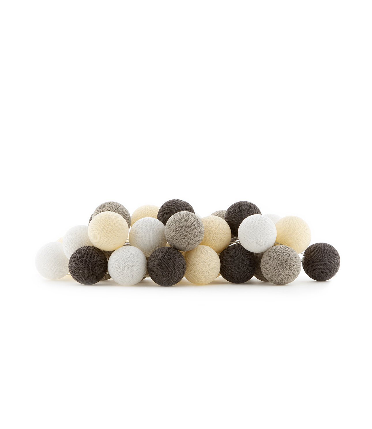 Taupe - Guirlande lumineuse Guirlandes et cordons lumineux Cotton Ball Lights 