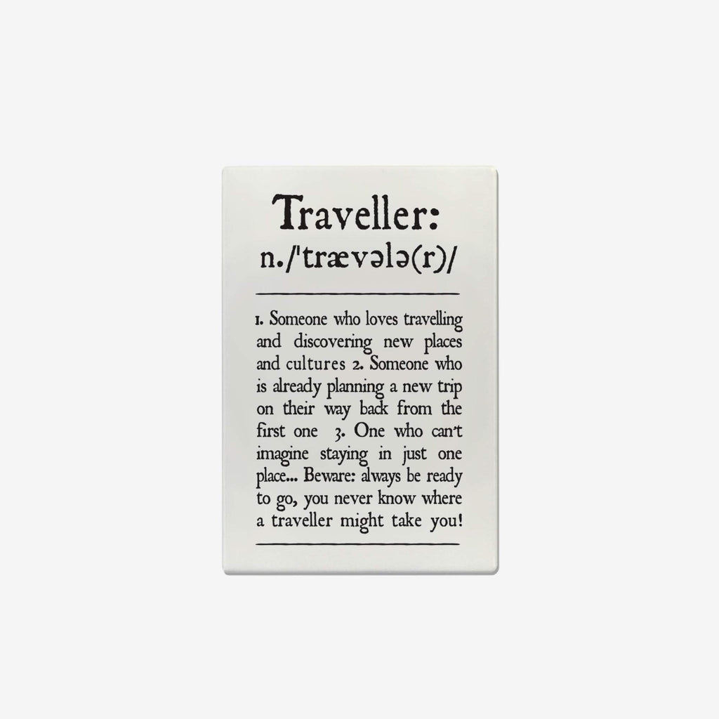 Traveller - Aimant 5,5 x 8 cm Legami 