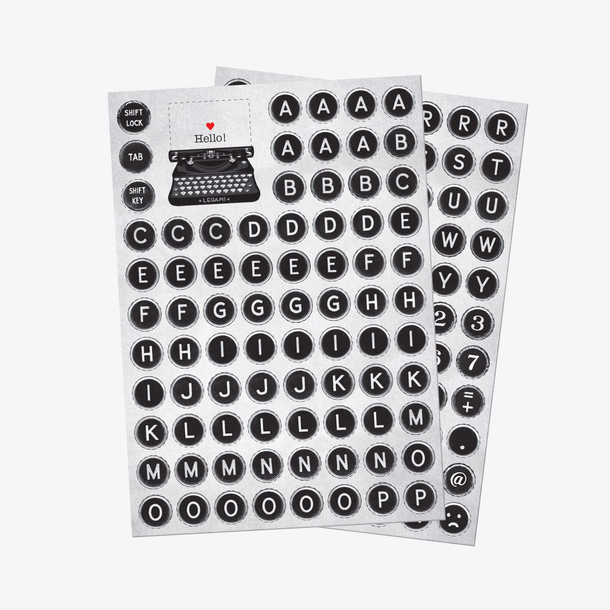 Typewriter - Set d'aimants x100 Legami 