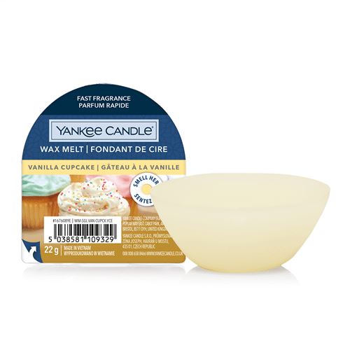 Vanilla Cupcake - Gâteau à la vanille Yankee Candle Fondant 